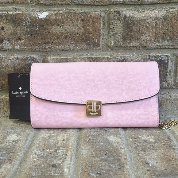 kate spade Handbags - NWT Kate Spade Phoebe Turnlock Mini Crossbody Purse In Pink Horizon